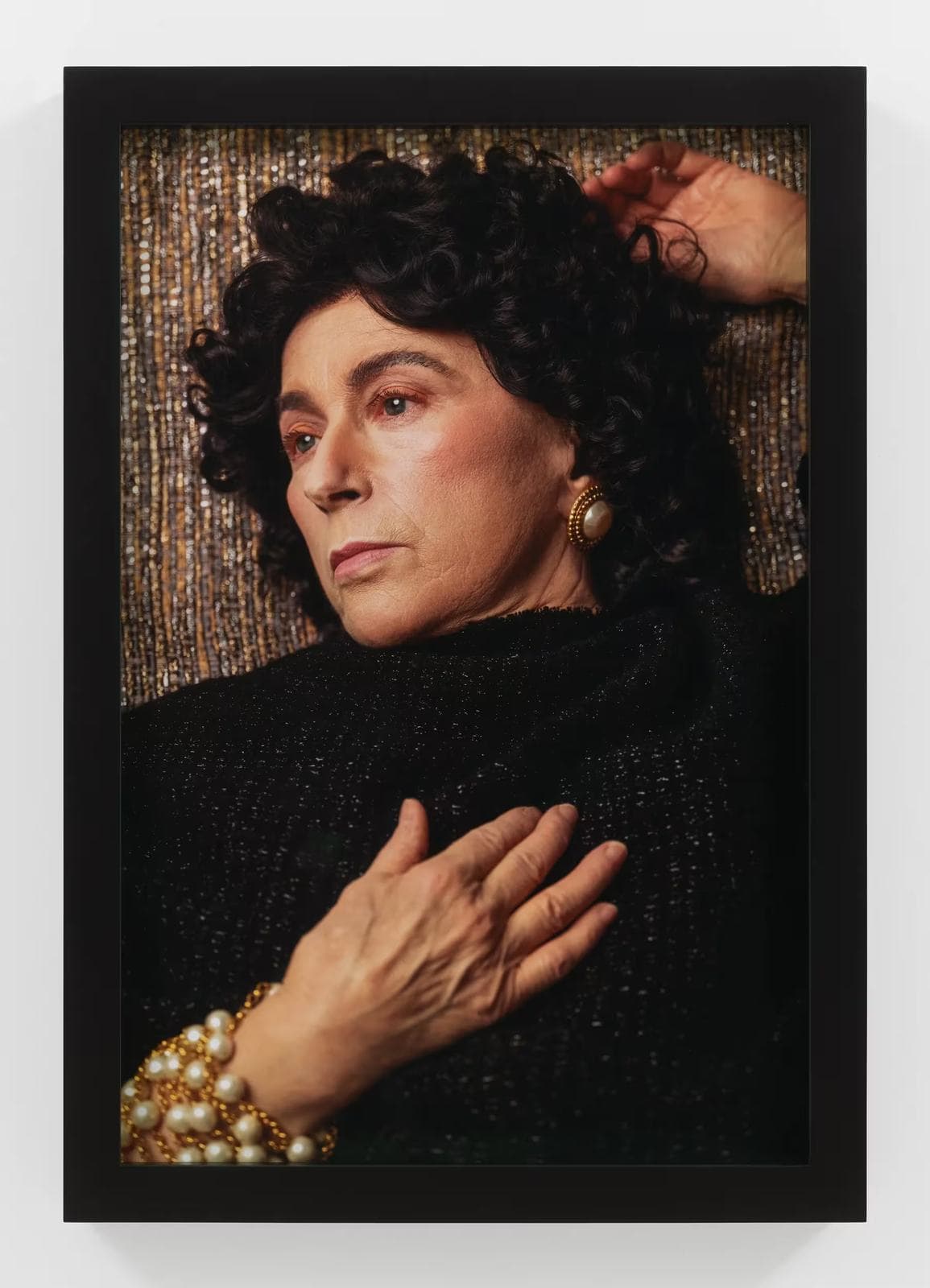 Cindy Sherman《Untitled #701》（2026），出自《Fabric Matrons》系列
