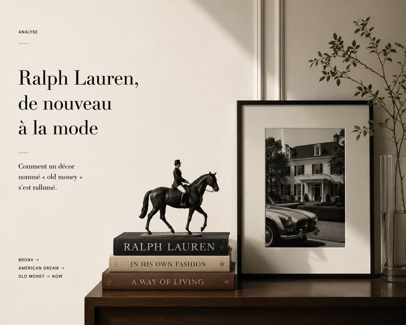 Ralph Lauren 2027 春夏男装:领带、Purple Label 与 Polo