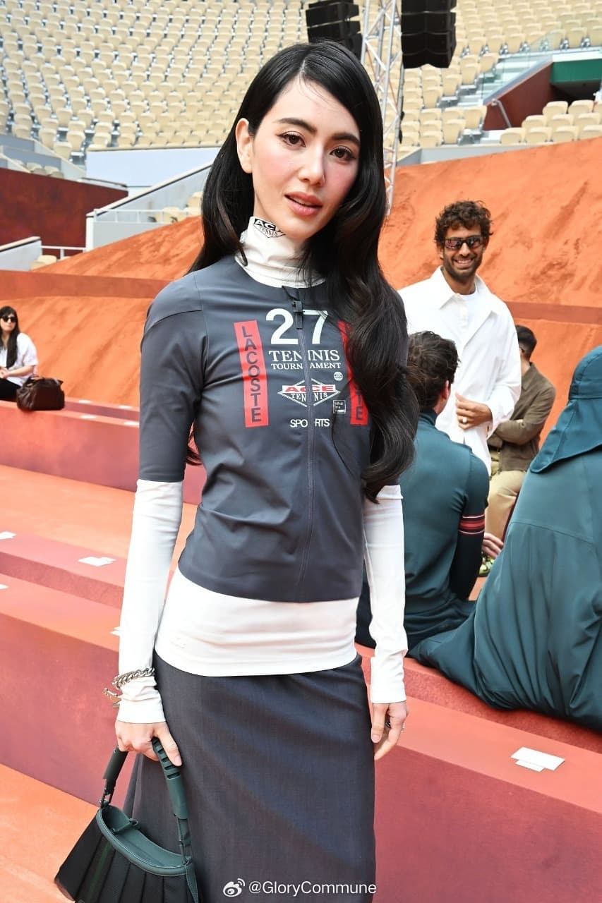 Mai Davika at Lacoste